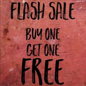 BOGO Buy one get one free!!! Limited offer.